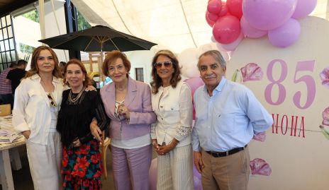  Fernanda Lozano, Bicha Berrones, Nona Berrones, Patricia Mijares y Miguel Gómez.