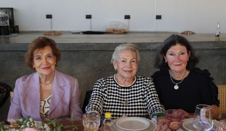  Nona Berrones, Maricarmen Rueda de Elizondo y Susana González.