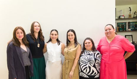  Rocío Garza, Lulú Garza, Sofía Padilla, Jimena López, Mónica Padilla y Araceli Padilla.