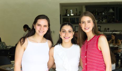  Sofía Quintanar, Sofía Padilla e Isabel Barajas.