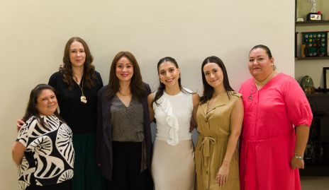  Mónica Padilla, Lulú Garza, Rocío Garza, Sofía Padilla, Jimena López y Araceli Padilla.