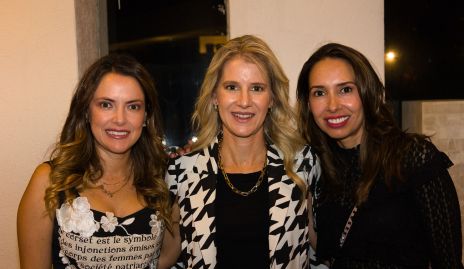  Adriana Medina, Lizet Montejano y Paty Martell.