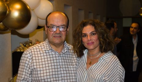  Víctor Lomelí y Fabiola Valdez.