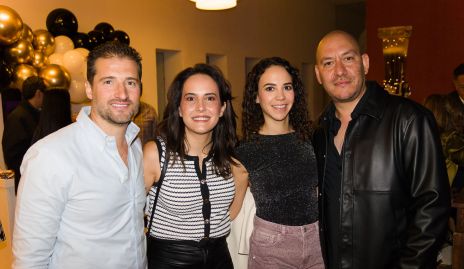  Juan José Aranda, Adriana Salinas, María Costa y Gerardo Lomelí.