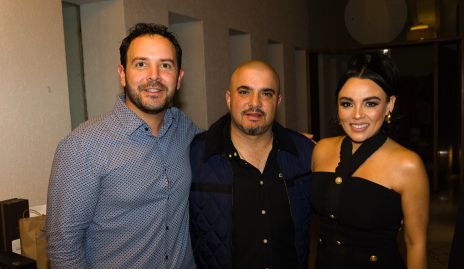  Ricardo Berrones, Sergio Zaragoza y Sukey Saragoza.