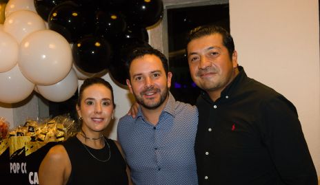  Elena Herrera, Ricardo Berrones y José Miguel Barrera.