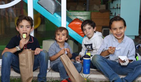  Emilio Granados, Diego del Castillo, Joaquín Granados y Marcelo Mejía.