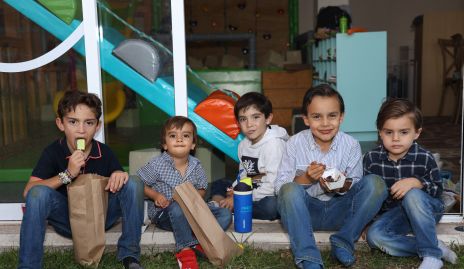  Emilio Granados, Diego del Castillo, Joaquín Granados, Marcelo Mejía y Nicolás Mejía.