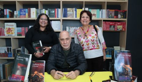  Samanta Araiza, Guillermo Arriaga y Teresa Villalobos.