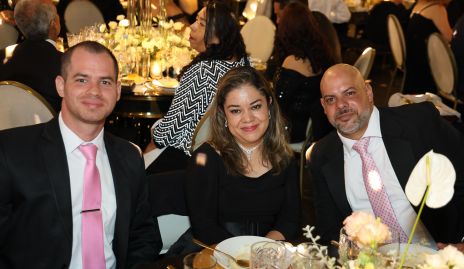 Ernesto Ramos, Martha Sánchez y Alex Yusseff.