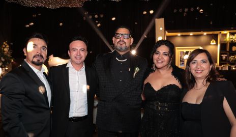  Gerardo Ortiz, Alejandro Yusseff, Ema Saldaña y Rosario Pérez.