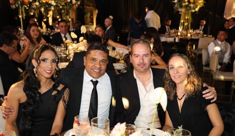  Ana Rosa, Roberto Maldonado, Enrique Galván y Mane Díaz de León.