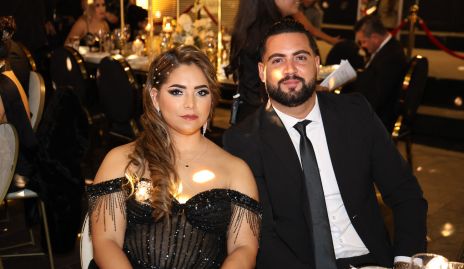  Ingrid Santos y Luis Román.