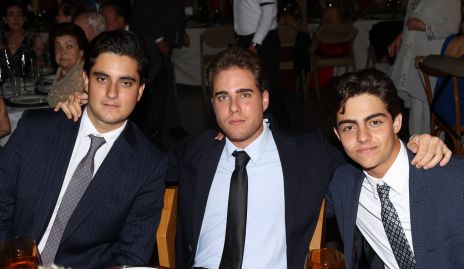  Javier Alcalde, Tomás Alcalde y Manuel Díaz Infante.