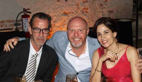  Javier Muriel, Jordi Vilet y Paty Vergara.