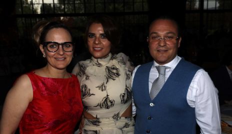  Aurora Díaz de León, Aurora Bravo y Mauricio Díaz de León.