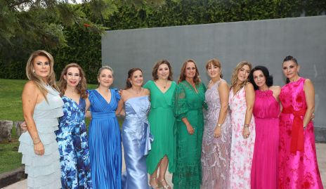  Adriana Monjarás, Paty González, Verónica Alcalde, Cristina Pérez, Mireya Payán, Paty Espinosa, Anna Astrid Navarro, Adriana Espinosa y Liz Gómez.