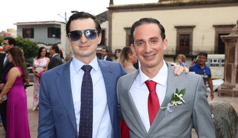  Patricio Mendizábal y Manuel Abud.