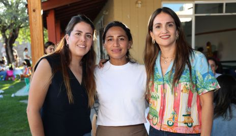  Gaby Carrillo, Paola Rodríguez y Mariana Salazar.