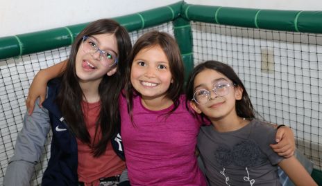  Melissa, Emilia y Valentina.