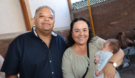  Miguel García, Miriam Flores y Elena Leos.