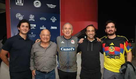  Julián Abud, Fernando López, Fernando Abud, Axel Rico y Julio Galindo.