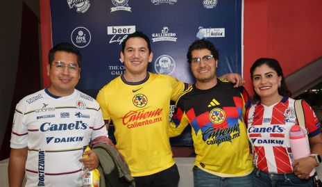  Alan, Raúl, Beto y Raquel.
