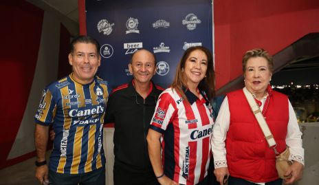  Joel Armendariz, Rosi, Francisco Rodríguez y Patricia Gallardo.