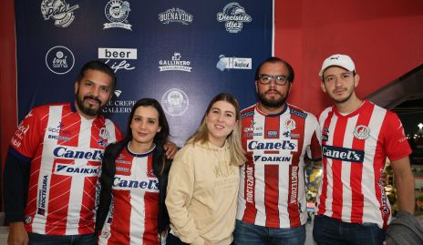  Jorge Galván, Ana Cris, Nora Rivera, David Flores y Fer O’farril.