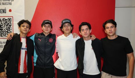  Bruno, Emilio, Jorge, Julio y Alejandro.