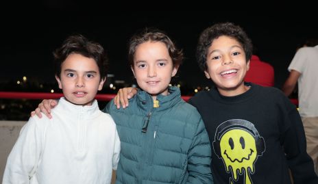  Juanqui Conde, Patricio Torres y Miguel Martínez.