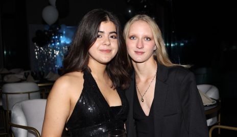  Sofía Abella y Dalala Jackson.
