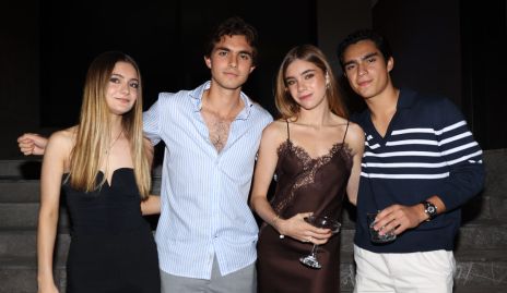  Cayetana Fernández, Marcelo Nieto, Macarena Rosillo yJuan José Leos.