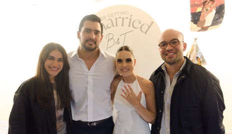  Marijó Valdés, Tirso González, Bárbara González y Pablo González.
