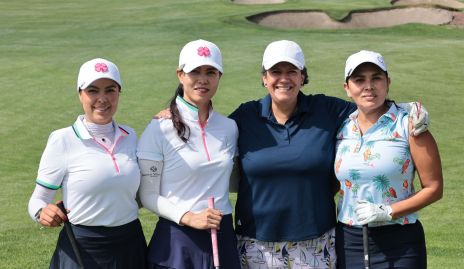  Alessia Mendoza, Risa Kiyoung, Cecilia Rangel y Mary Muñoz.