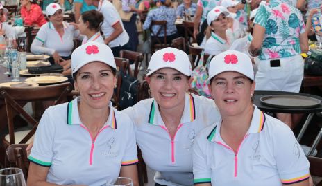  Adriana Jiménez, Alma Rosa Méndez y Silvia Garza.