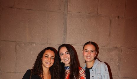  Ana Gaby Villalba, Ale Loredo y Caro Zermeño.