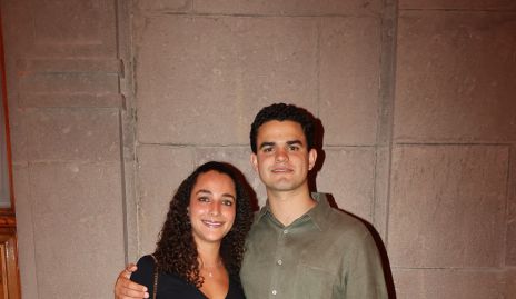  Ana Gaby Villalba y Aldo Pizzuto.