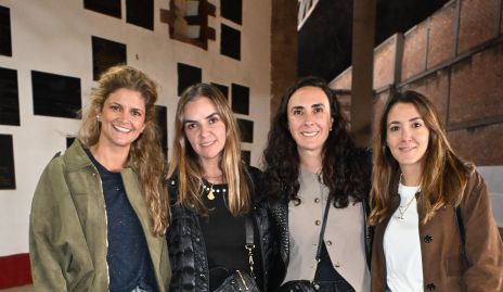  Lu López, Rocío Muriel, Regina Ibáñez y Marcela Rivero.