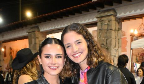  Sofía Delgado e Ilse Siller.