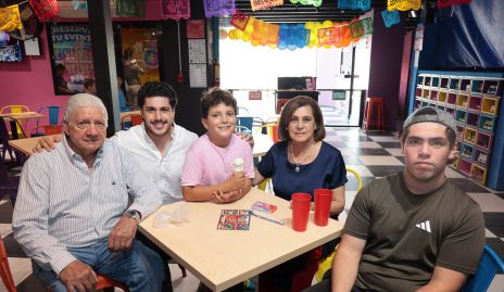  Jorge Alcalde, Jorge Alcalde, Santiago González, Graciela Alcalde y Juan Pa Alcalde.