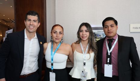  Daniel Argüelles, María del Carmen Vázquez, Paola Alejandra Ávila y Cesar Rodríguez.