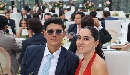  Luis Terrazas y María Andrea. 