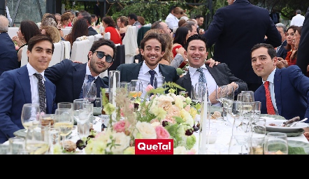  Fernando González, Fernando Voy, Guillermo Baeza y Luis Terrazas. 