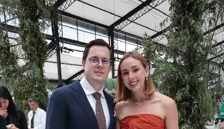  José Alejandro Burs y Roberta Vallina.