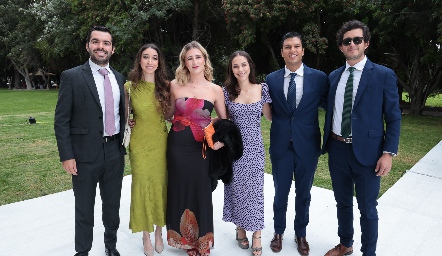  Rodrigo Pérez, Paula Pérez, Macarena Anaya, Valeria Navarro, Juan Manuel Piñero y Julián Abud.