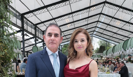  Eduardo Zendejas y Sigrid Werge.