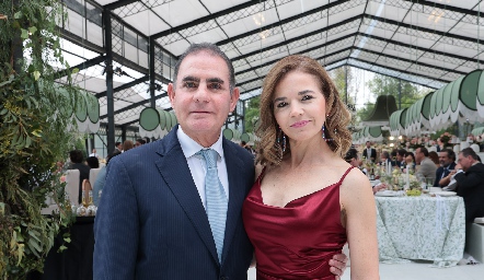  Eduardo Zendejas y Sigrid Werge.