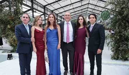  Eduardo Zendejas, Sigrid Werge, Betilú Sánchez, Johan Werge, Sigrid Zendejas y Gerardo Del Valle.
