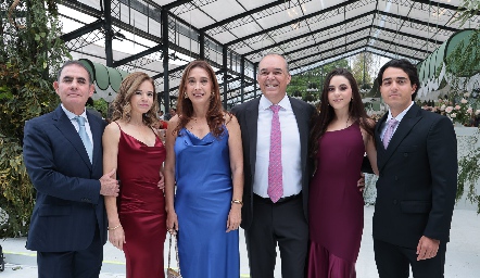  Eduardo Zendejas, Sigrid Werge, Betilú Sánchez, Johan Werge, Sigrid Zendejas y Gerardo Del Valle.
